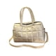 thumbnail image 3 of Bolso bandolera acolchado para mujer, informal y elegante, con correa ajustable para exteriores. Blanco, 3 of 9