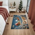 thumbnail image 2 of Kitchen Mats for Floor Christmas Kitchen Mat Red, 2 of 6
