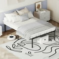 thumbnail image 4 of CONCETTA 14" Twin Bed Frame, Heavy Duty Metal Platform Bed Frame with Underbed Storage for Bedroom, No Box Spring Required, Black, 4 of 7