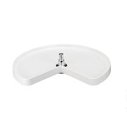 Rev-A-Shelf 6465-24-50 24 Inch Diameter Kidney Shape Lazy Susan Set (5 Shelves - by Rev-A-Shelf