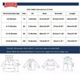 thumbnail image 7 of fatyb Baby Double Zipper Snowsuit with Hood Newborn Infant Warm Puffer Padded Jumpsuit Thermal Outwear, 7 of 7