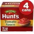 thumbnail image 3 of (3 pack) Hunt’s Tomato Sauce, 15 oz. Can, Perfect for Chili & Soups, 4-Count Value Pack, 3 of 10