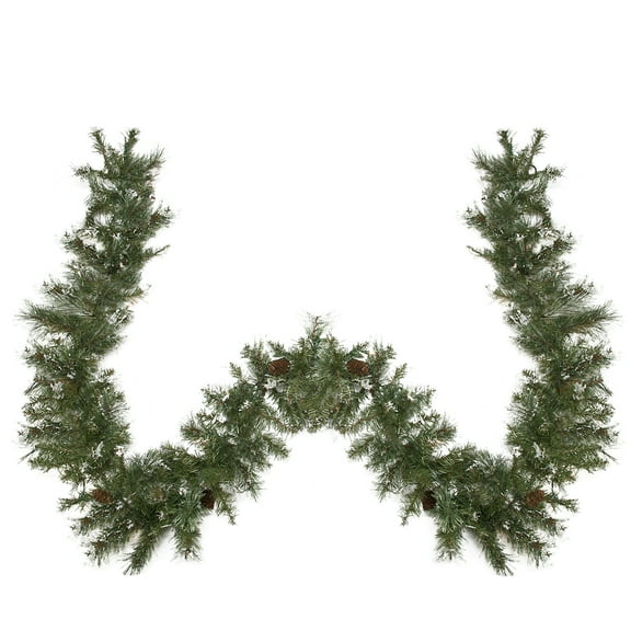 Northlight Snow Mountain Pine Artificial Christmas Garland - 9' x 10" - Unlit