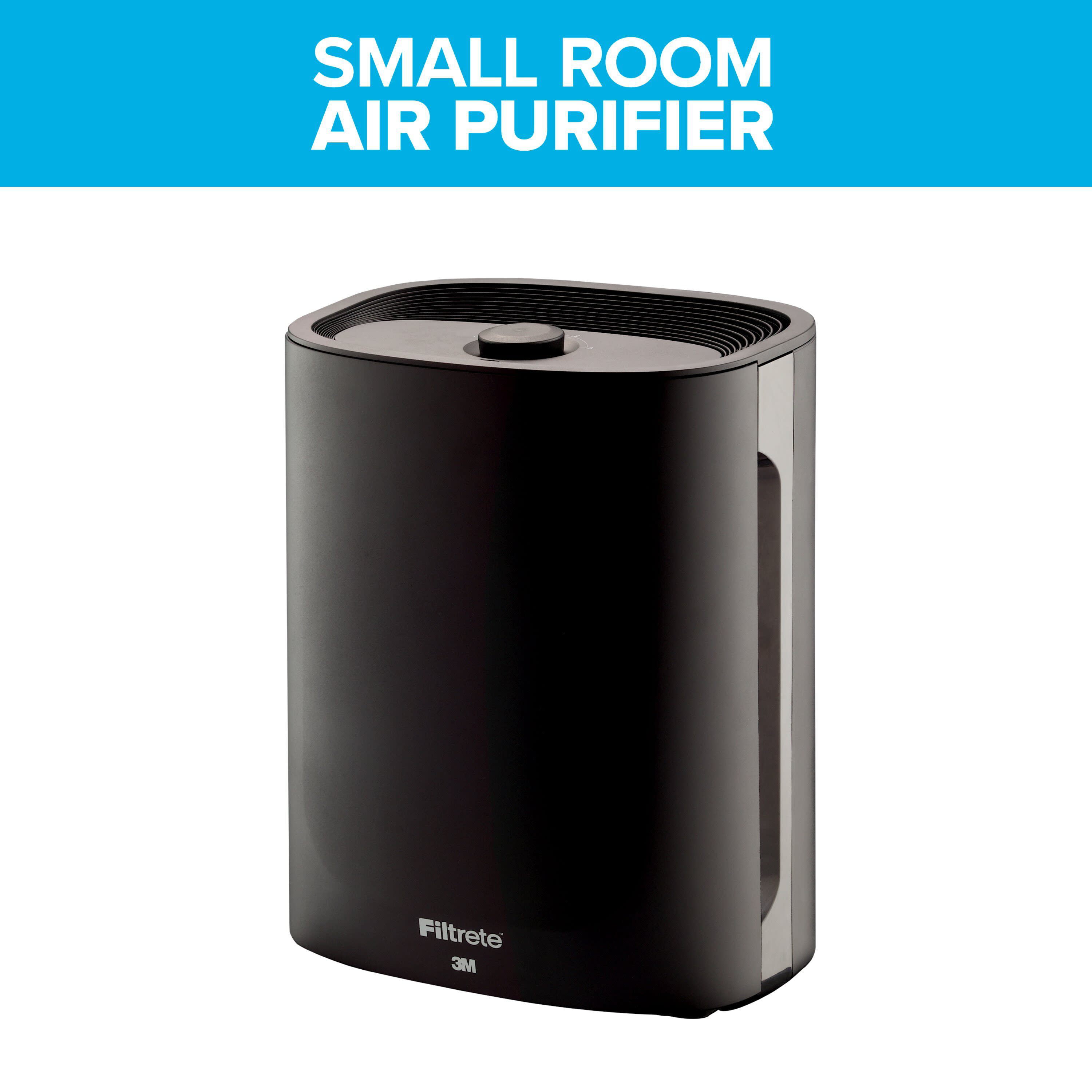 Filtrete by 3M Room Air Purifier, Console, 110 SQ Ft coverage, Black