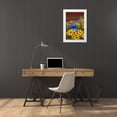 thumbnail image 3 of Paulson, Don 11x14 White Modern Wood Framed Museum Art Print Titled - WA, Blue milk can sits amid garden flowers, 3 of 4