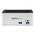 thumbnail image 2 of StarTech.com USB 3.0 SATA HDD Docking Station w/ Fast Charge USB Hub & UASP - Storage controller - 2.5", 3.5" - SATA 6Gb/s - USB 3.0 - black - for P/N: SVA12M5NA, USBDUP15, USBDUPE115, USBDUPE17, 2 of 5