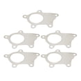 thumbnail image 5 of Junta de Metal de brida de tubo de bajada Turbo, reemplazo de junta de brida híbrida de perno de acero inoxidable para T3/T4 T3 T04E, 10 Uds., 5 of 5