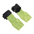 thumbnail image 1 of jinwen 2 Pieces Hand Grips for Weightlifting Pull up Gloves for Functional Training Green, 1 of 9
