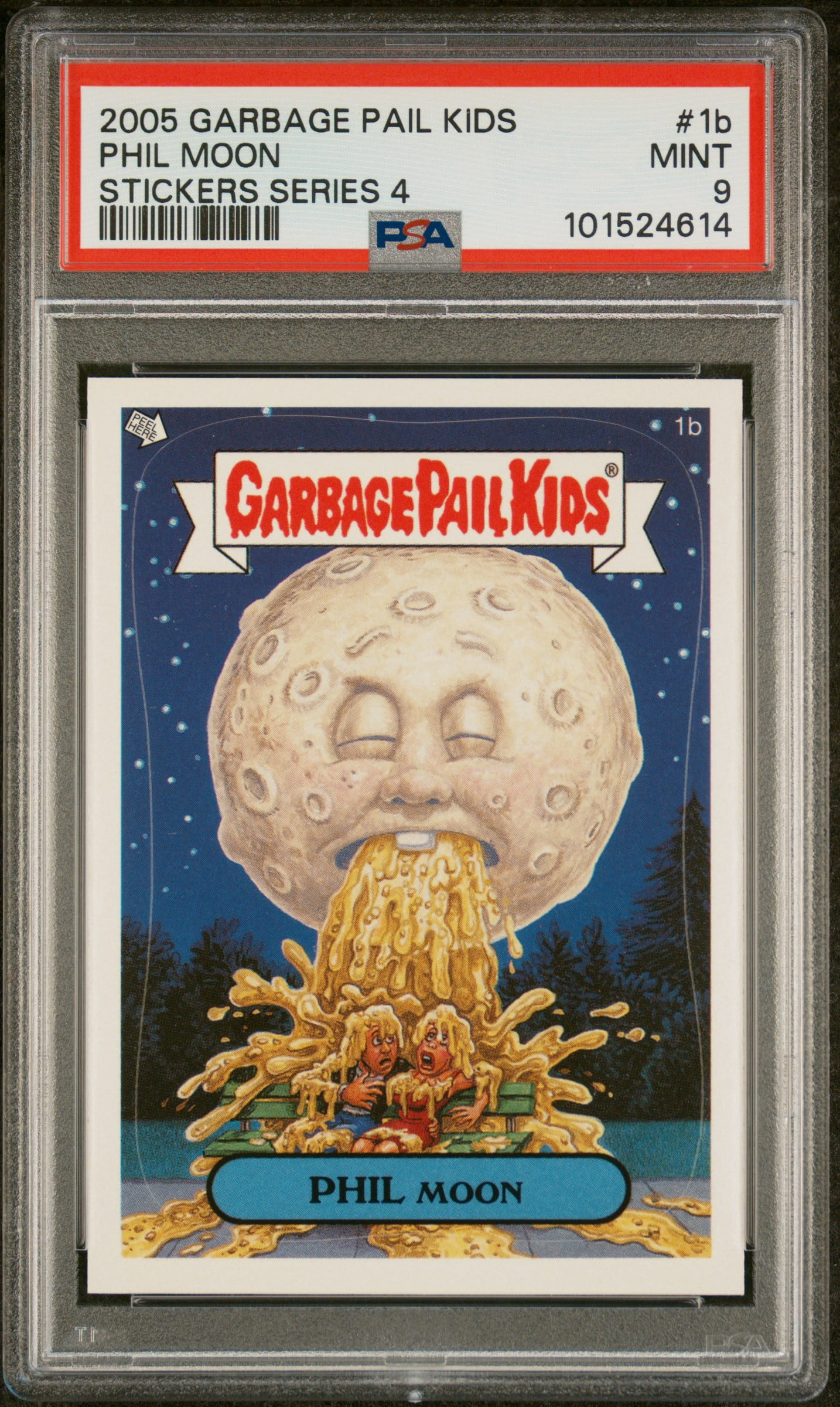 Phil Cons Sticker TCG Everything Else, PSA Graded 9 MINT, Phil Moon Stickers Series 4 #1b ...