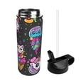 thumbnail image 2 of Sikiie Cat Icecream Print 18OZ Insulated Straw Cup, Portable Leak-proof Sports Water Bottle, Stainless Steel Water Cup Suitable for Home and Outdoor, 2 of 8