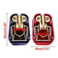 thumbnail image 3 of Quick Release Battery Terminal Connectors, Positive & Negative Car Battery Clamps, Top Post Marine Power Connectors for RV, Boat & Vehicle, 1 Pair, 3 of 8