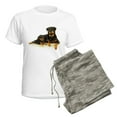 thumbnail image 5 of CafePress - Rottweiler Women's Light Pajamas - Women's Short Sleeve Print T-Shirt and Pants Light Cotton Pajama Set, 5 of 7