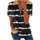 thumbnail image 1 of Blusa informal elegante de manga corta con cremallera y cuello redondo para mujer OAVQHLG3B Store lin121212, 1 of 5