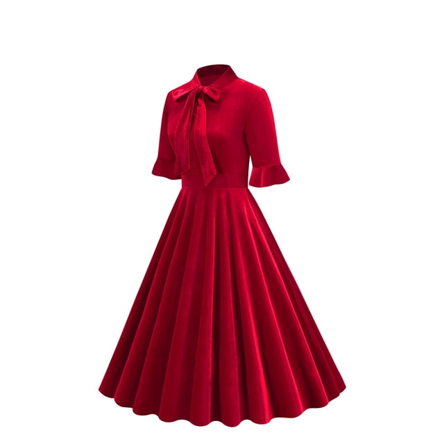 Gspmoly Robe pour Femmes, Robe d'Été Mode pour Femmes à Empiècements à Manches Courtes Décontractée pour Soirée, Bal de Promo, Robe de Mariage pour Femmes, Cadeaux de Vacances