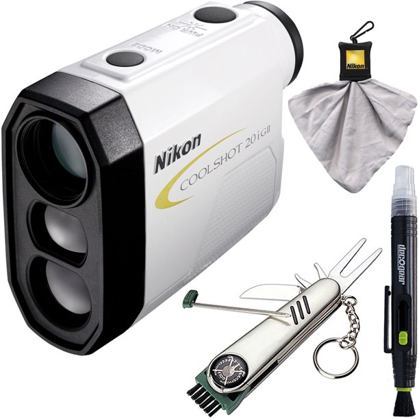 Nikon COOLSHOT 20i GII Golf Laser Rangefinder & Deco Essentials 7in1 Golf Tool +More Walmart
