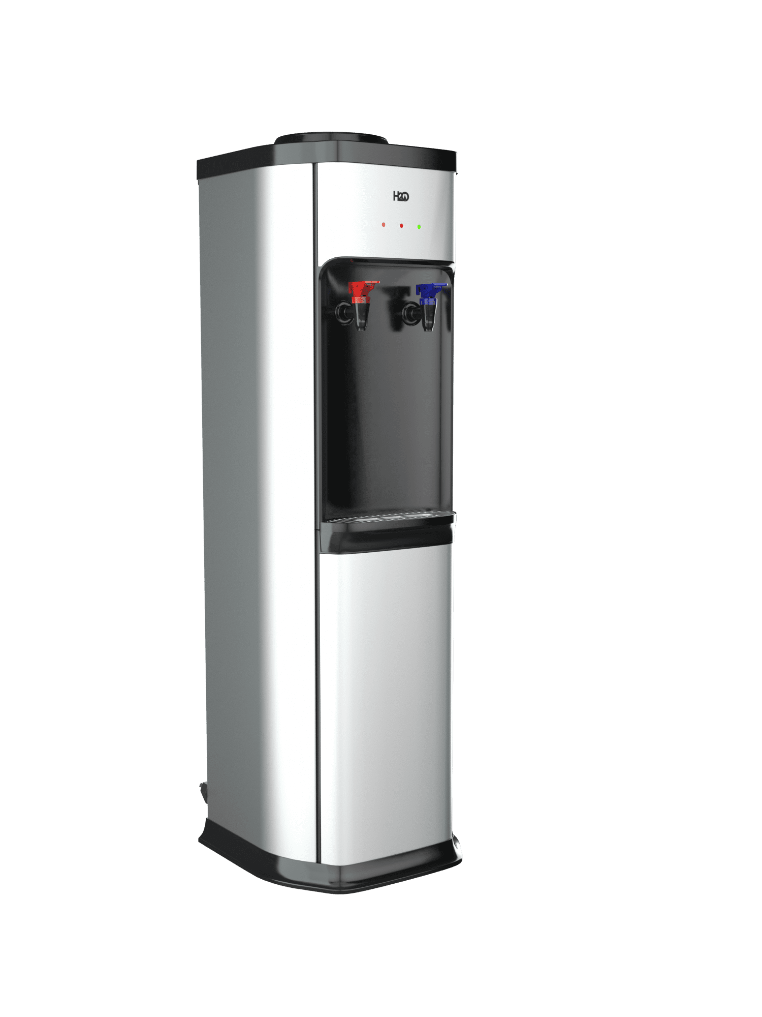 H2O-98 Top Load Water Dispenser in Black, Providing 40-48° F Cold Water, h2o, 40.5 inch Height