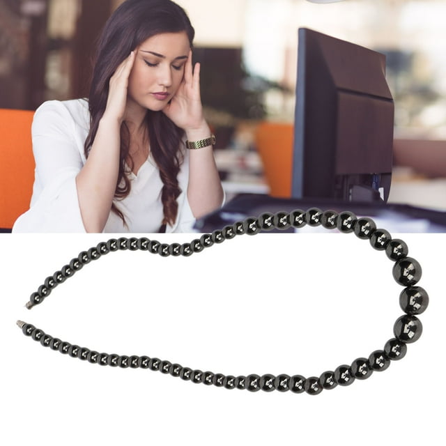 Collar de terahercios joyería para aliviar la fatiga collar de piedra de energía suave portátil elegante para citas ANGGREK Otros