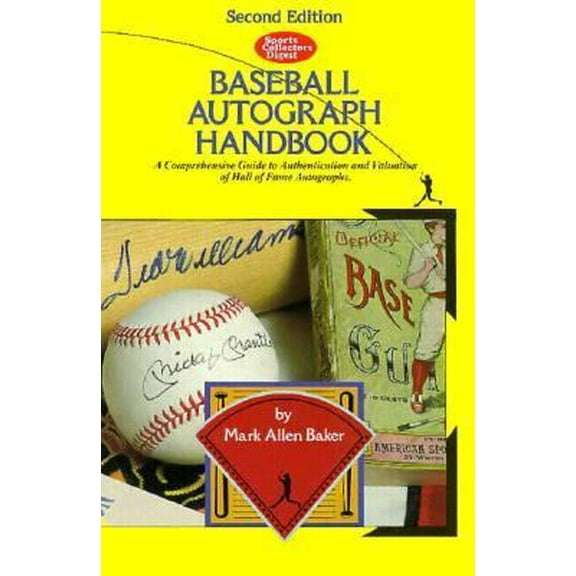 Pre-Owned Scd Baseball Autograph Handbook (Paperback) 0873411692 9780873411691