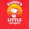 thumbnail image 3 of Peanuts - Daddy's Little Camper - Toddler And Youth Long Sleeve Graphic T-Shirt, 3 of 6