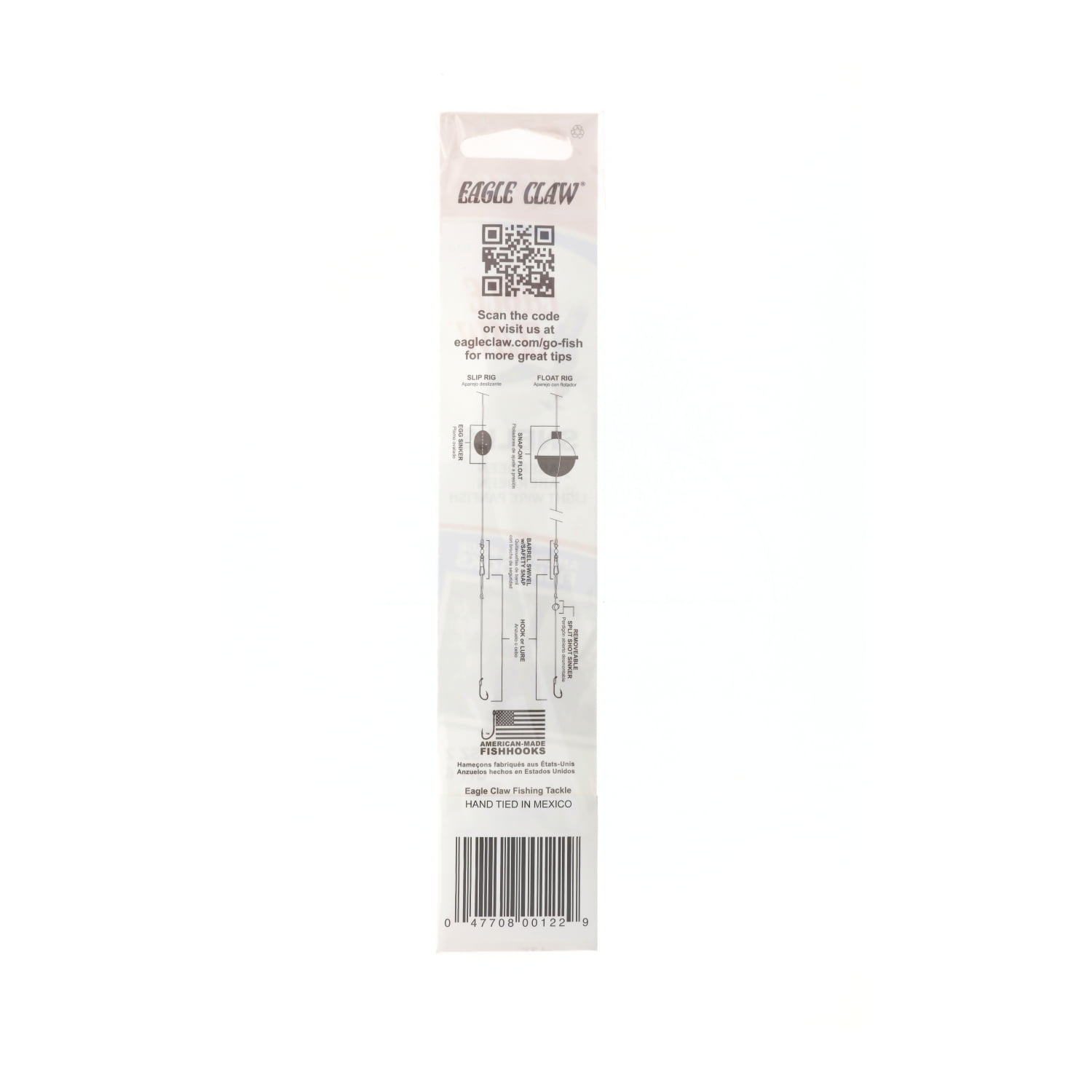 Eagle Claw Aberdeen Snell Fish Hook, Size 2