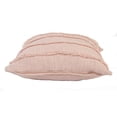 thumbnail image 3 of LR Home Rory Cotton Pillow Set of 4 in Pink, 20" x 20", 3 of 7