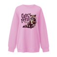 thumbnail image 3 of WEAIXIMIUNG Custom Sweatshirts Design Your Own Ladies' Adorable Print Round Neck Drop Shoulder Sleeve Casual Sweatshirt Hoodie, 3 of 3