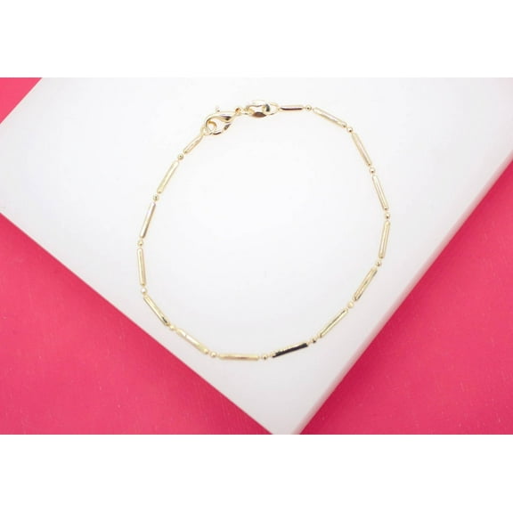 1mm Ball Bar Bracelet (I201)