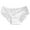 White, variant on PMVFHDE Womens Hollow Out Thin Strap Underwear Comfortable Breathable Lace Satin Detail Briefs Womens Underwear White，L
