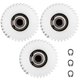 thumbnail image 1 of 3Pc 47.5x13.5mm Planetary Gear 36T Oblique Teeth Gear Helical Gears, 1 of 5