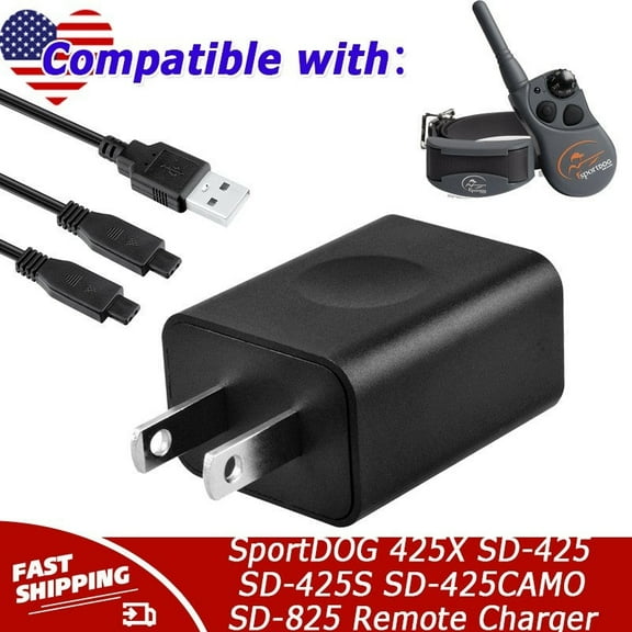 5V Charger Compatible with SportDOG 425X SD-425 SD-425S SD-425CAMO SD-825 SD-825X Remote