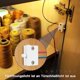 thumbnail image 2 of Automatic Door Light Switch for Cabinets Momentary Contact Switch 6-pack Cabinet Doors Cabinet Switch White (FMY), 2 of 5