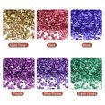 thumbnail image 2 of Uxcell 6 Colors Crushed Glass Chips, 1-4mm Irregular Sequins Metallic Color Glass 28g Purple Color Series, 2 of 5