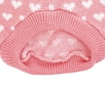 thumbnail image 6 of Cute Heart Pattern Cat Sweater - Stylish Pet Clothing for Dogs and Cats - Comfortable and Warm Pet Supplies, 6 of 8