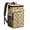 Black-32, variant on Pizza Lover Insulated Cooler Backpack, Cartoon Pepperoni Pizza Print Lunch Bag Ideal for Picnics, BBQs, and Road Trips