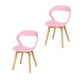 thumbnail image 1 of Set de Sillas Mundo In Moura 2 Sillas para Comedor Sala Moderna Rosa, 1 of 8