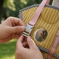thumbnail image 4 of Small Animal Carrier Pet Travel Carrier Bird Carrier Travel Cage Large Size Sherpa Pet Carrier for Parakeets and Cockatiels, 4 of 4