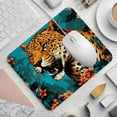 thumbnail image 2 of Leopard Printed Gaming Mousepad Desk Pad, Square 8.3x9.8 Inch Non-Slip Rubber Bottom Mouse Mat for Office and Gaming, 2 of 6