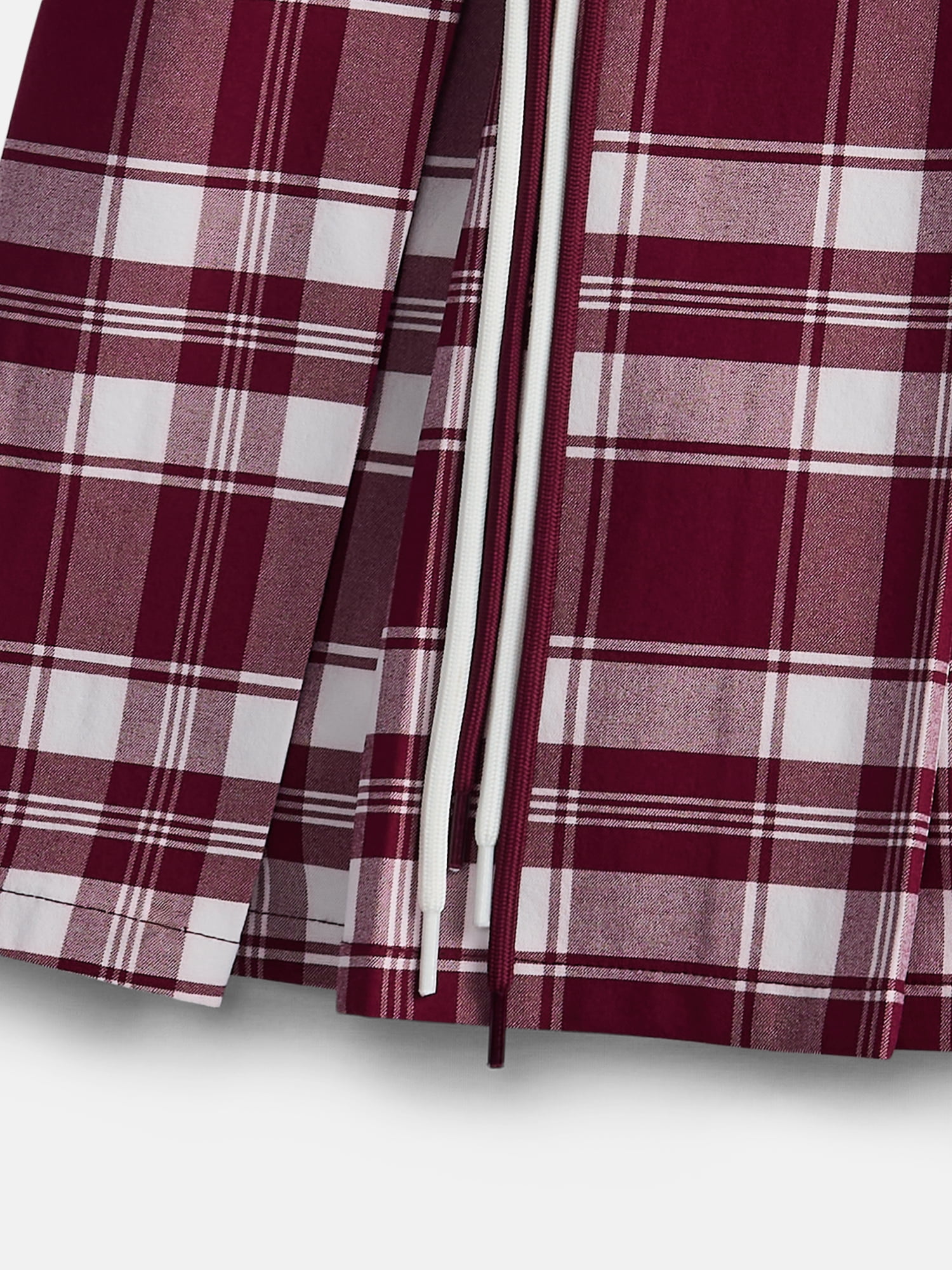 Weekend Academy Girls Pleated Skort with Shoe String Belt, Sizes 4-18