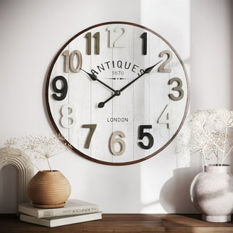 Aspire Home Accents London Bridge Station Square Wall Clock