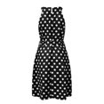 thumbnail image 4 of SMihono Robe d'Été pour Femmes Grande Taille Mode à Pois Sans Manches Épaules Dénudées Décontractée Ample, 4 of 4