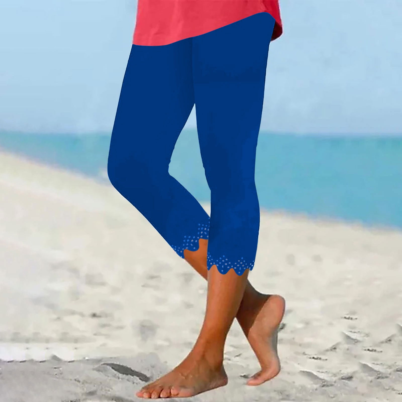 Pantaloni Capri estivi da donna Bozanly Vita Albania