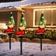 thumbnail image 5 of Lámpara Solar Navideña con Estaca | Decoración de Jardín Exterior de Hierro Rojo | Resistente Al Agua Ip55 | Iluminación Continua de 8 Horas | Decoración Festiva Resistente a La Intemperie para Jardí, 5 of 6