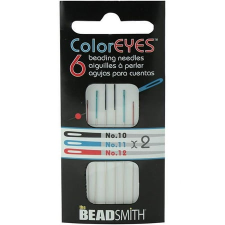 The Beadsmith® ColorEYES™ Beading Needle Set