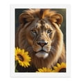 thumbnail image 5 of Paint by Numbers Kit for Adults, Lion Sunflowers Majestic Portrait Paint by Numbers, Easy Paint by Numbers Kit for Adults Beginner, DIY Adult Paint by Number Kits on Canvas, Home Decor, 5 of 7