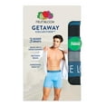 thumbnail image 5 of Fruit of the Loom Men's Getaway Collection Boxer Briefs, 3-Pack, 5 of 14