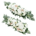 thumbnail image 2 of Hanging Floral Swag Wedding Arch Flowers Garland Artificial Rose Rattan for Wall 8, 2 of 9