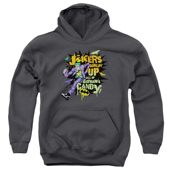 Batman - Goblin Candy - Youth Hooded Sweatshirt - Large