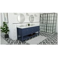 thumbnail image 5 of Dreamline VFCM722234RWMNB Continuum 72" Free Standing Double Basin Vanity Set - Blue, 5 of 5