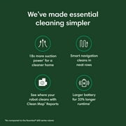 Restored iRobot Roomba Vac Essential Robot Vacuum Cleaner with 3-Stage Cleaning System (Black)