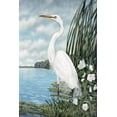 thumbnail image 2 of Harris, James 17x24 Gold Ornate Wood Framed with Double Matting Museum Art Print Titled - Great White Egret, 2 of 4